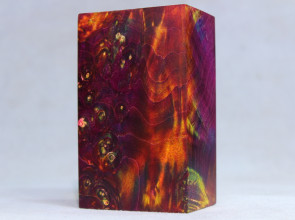 Stabilized Maple Burl Wood Mod Block